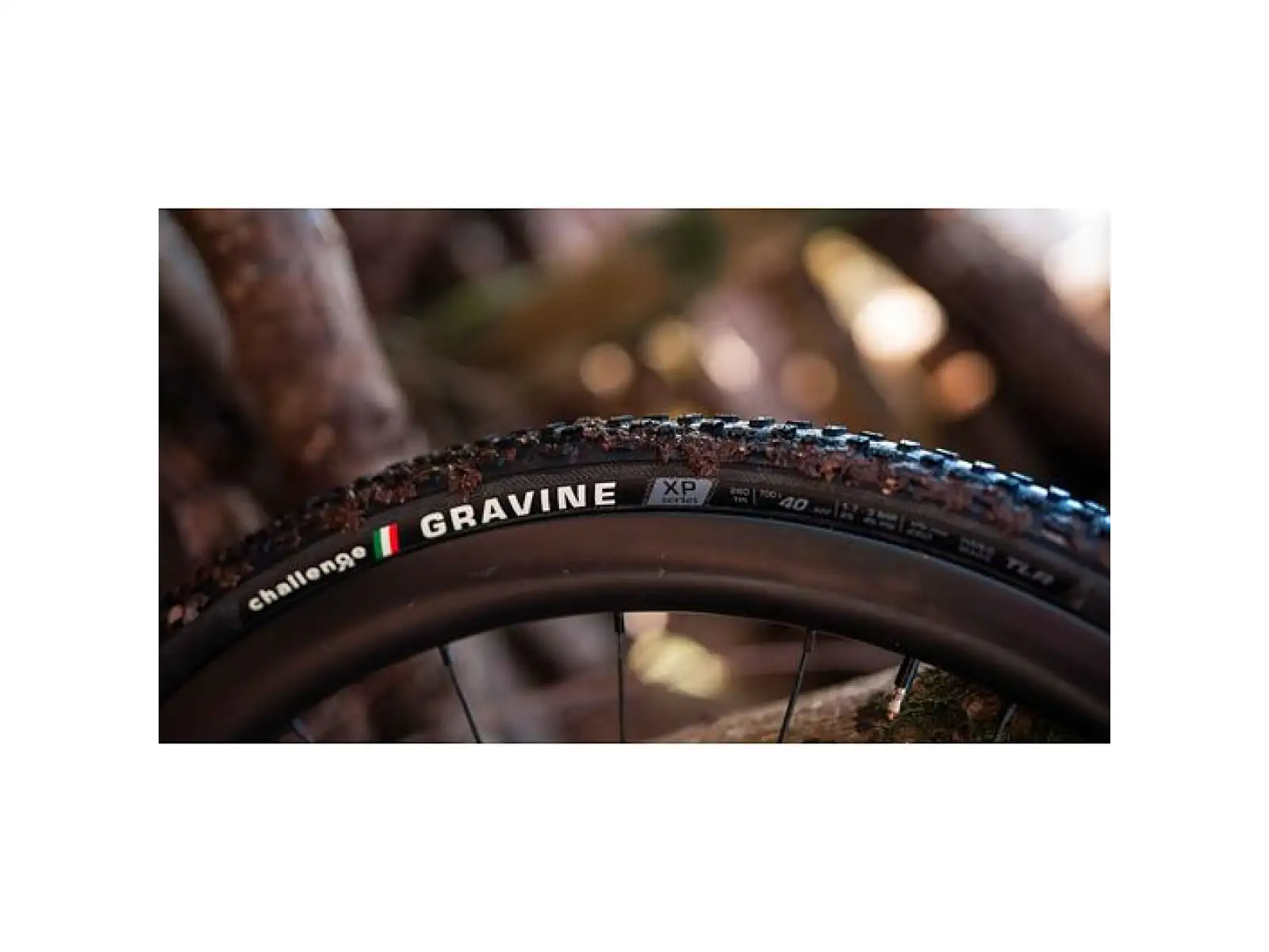 Challenge Gravine XP TLR 28" gravel opona czarna
