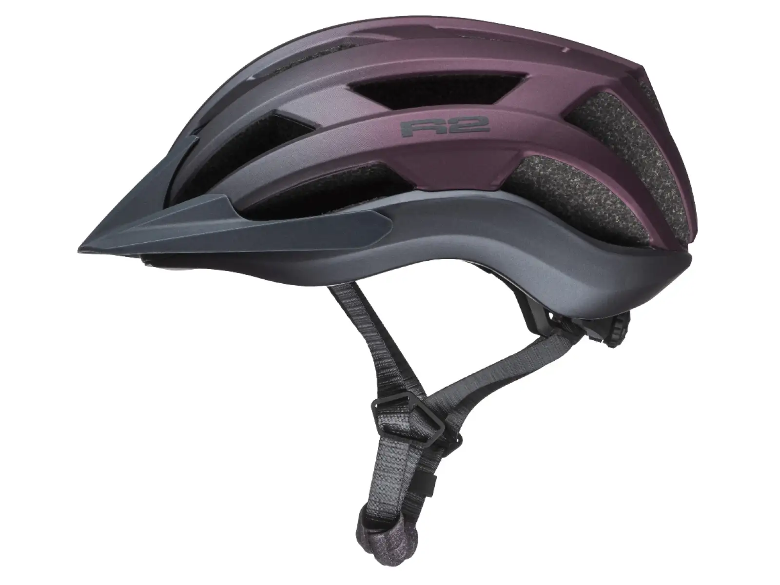 R2 Explorer kask rowerowy modra/fioletowa