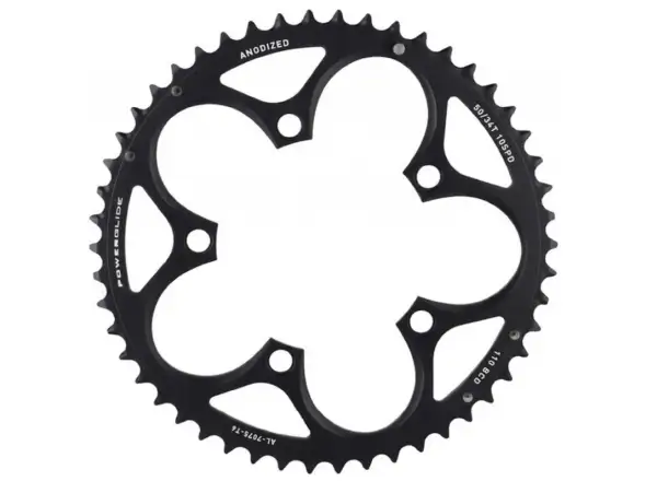 Sram szosowy blat 50 zębów V2 110 BCD Al czarna (do 50/34)