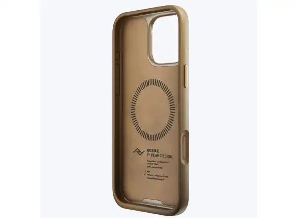 Peak Design Mobile Everyday Clarino Case iPhone 16 Pro Max etui na telefon Tan