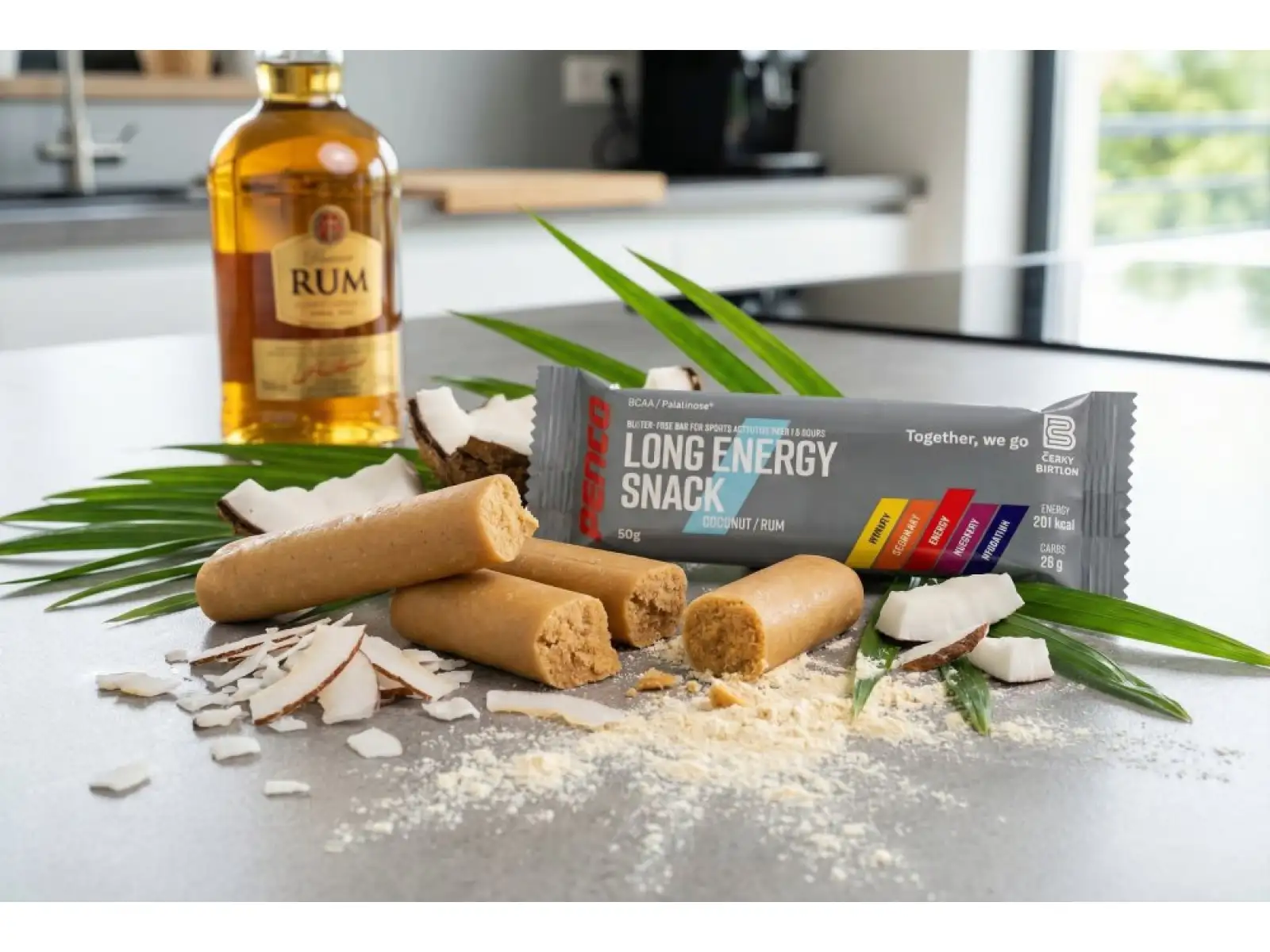 Penco Long Energy przekąska 50 g Rum & Kokos