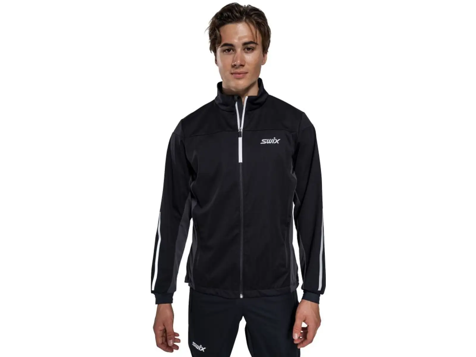 Swix Cross męska narciarska kurtka Black/Phantom