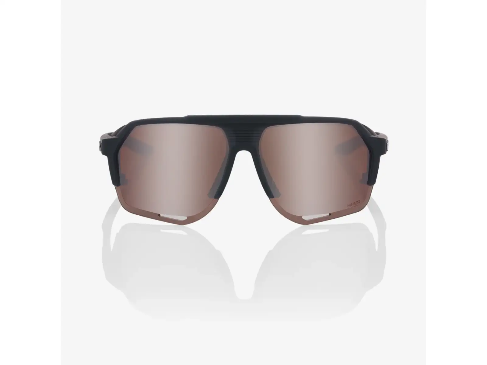 100% Norvik okulary Soft Tact HiPER Crystal Black/Crimson