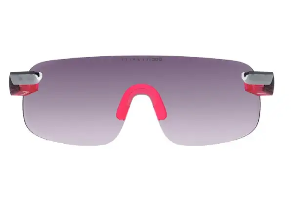 POC Elicit okulary Fluorescent Pink/Uranium Black Translucent