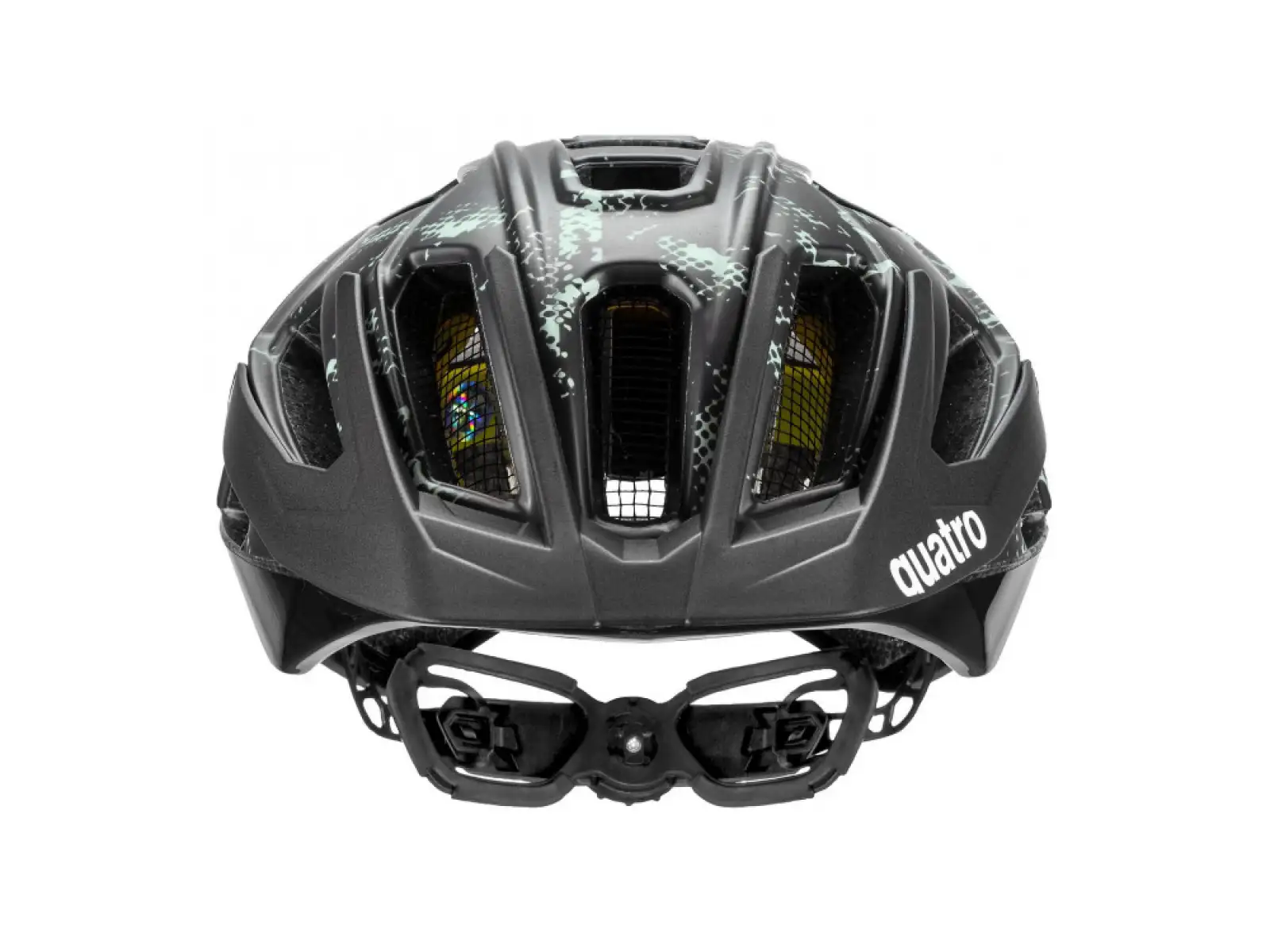 Uvex Quatro CC MIPS kask Black/Jade Matt
