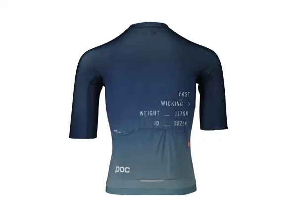 POC Pristine Print męska koszulka z krótkim rękawem Gradient Turmaline Navy