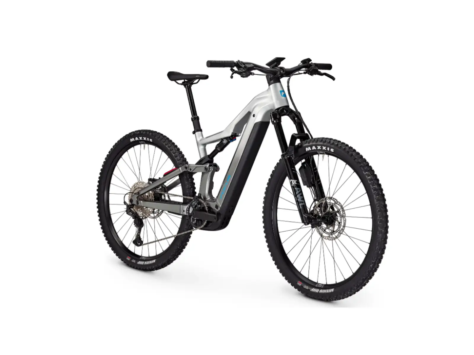 Focus Thron2 6.9 ABS pełne zawieszenie rower elektryczny 600 Wh Nepalsilver/Steelgrey