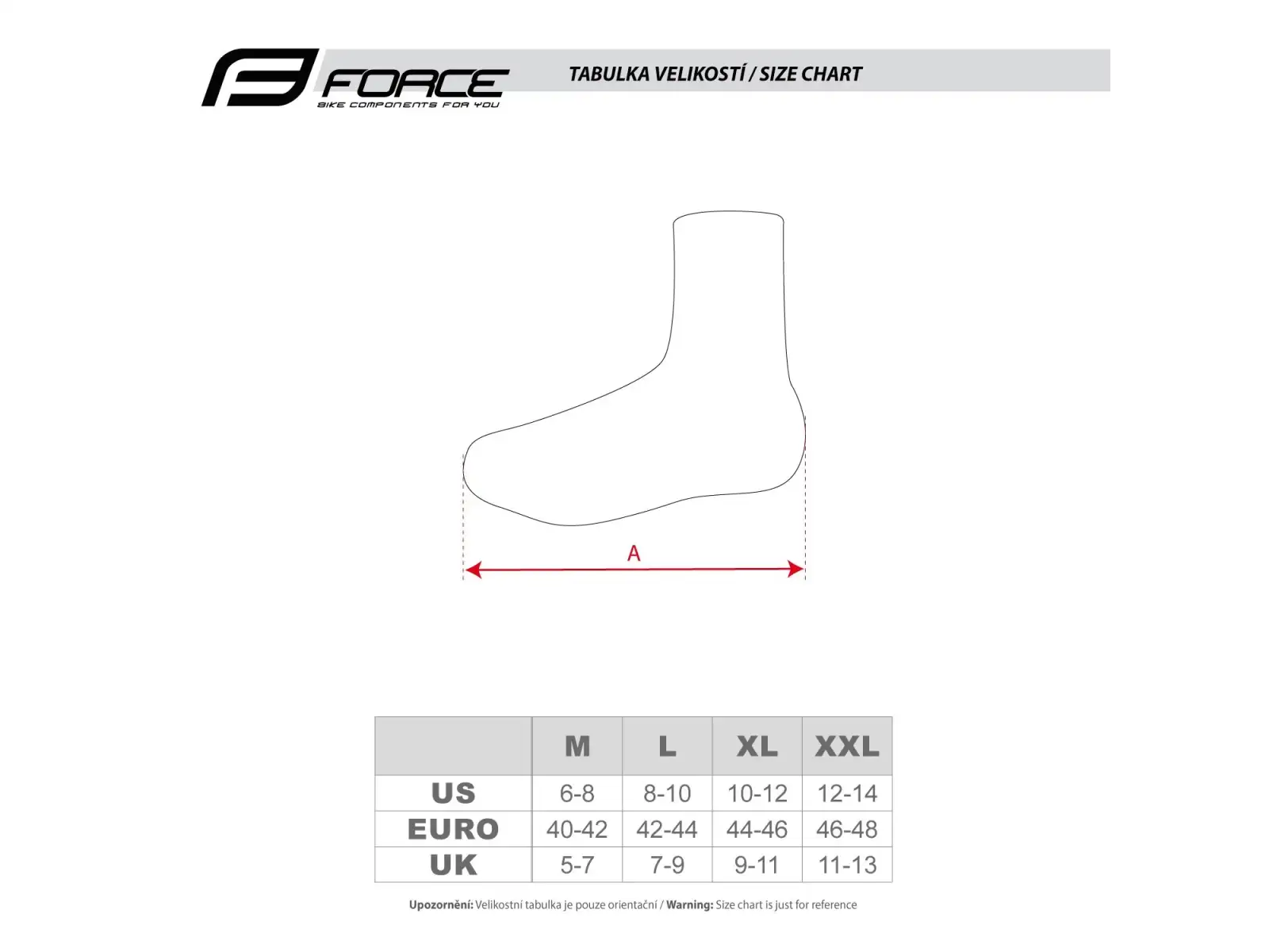Force F Chance ochraniacze na buty bez zamka MTB czarne