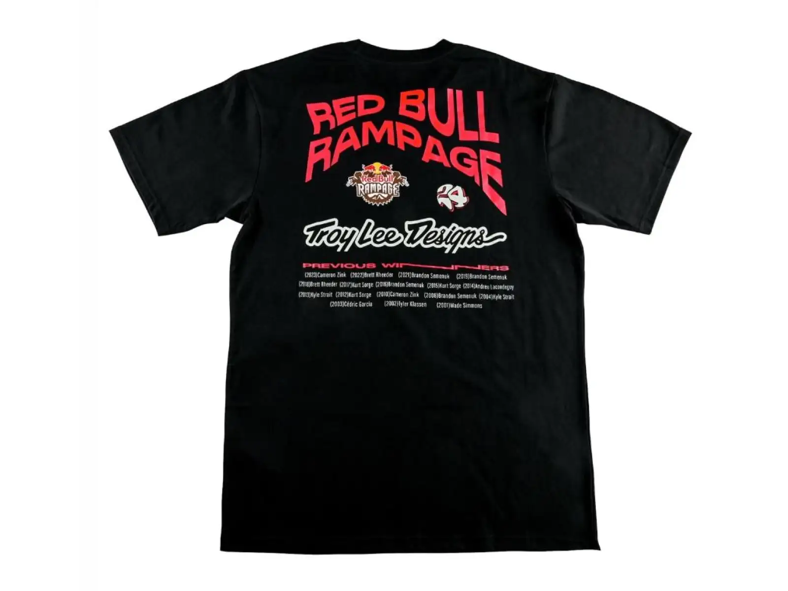 Troy Lee Designs x Red Bull Rampage Mind Melt męska koszulka z krótkim rękawem Black