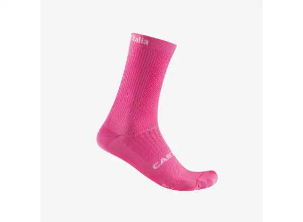 Castelli Giro Logo 18 skarpetki rowerowe Rosa