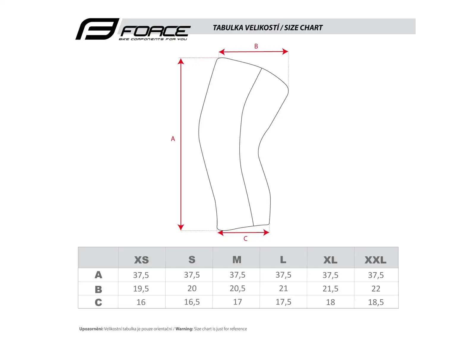 Force Wind-X ocieplacze na kolana