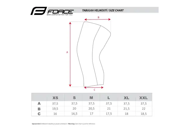Force Wind-X ocieplacze na kolana