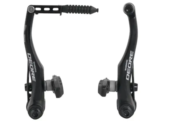 Shimano Deore BR-T610 hamulec przedni i tylny czarny