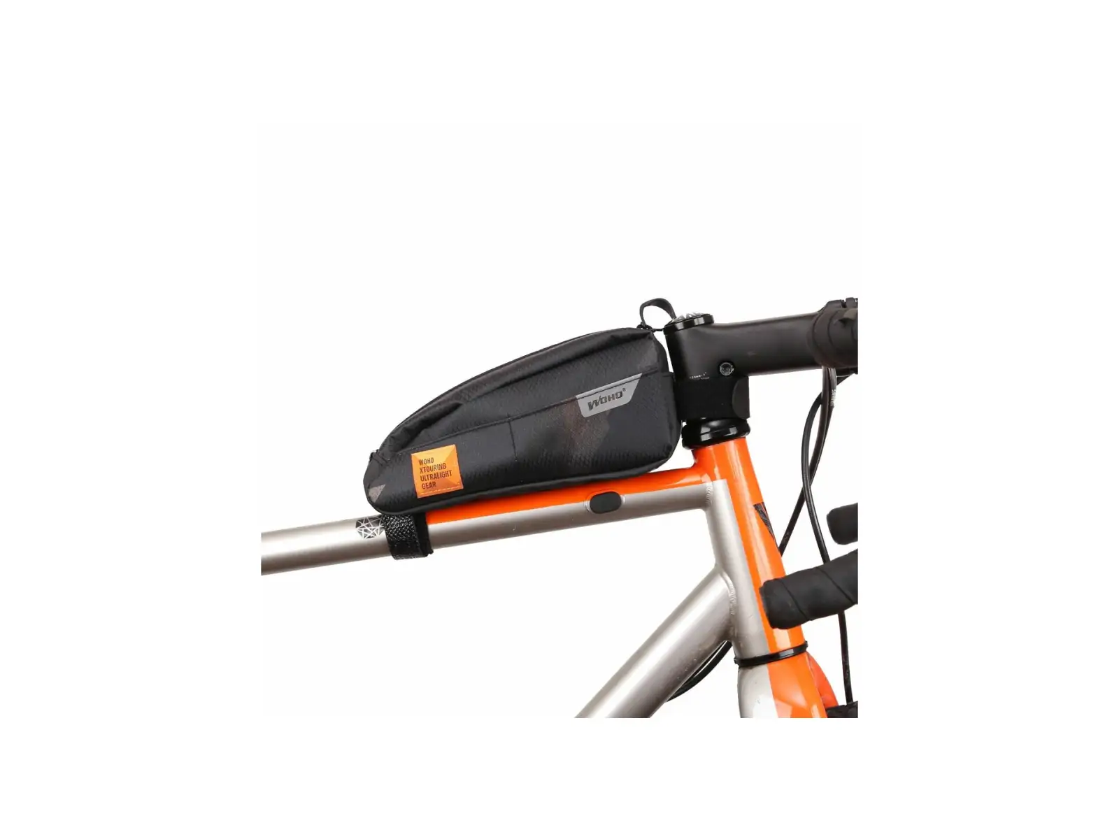 Woho X-Touring Top-Tube torba na ramę 850 ml Cyber-Camo Diamond černá