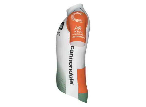 Cannondale CFR Replica 2025 męska koszulka z krótkim rękawem zielona/czerwona