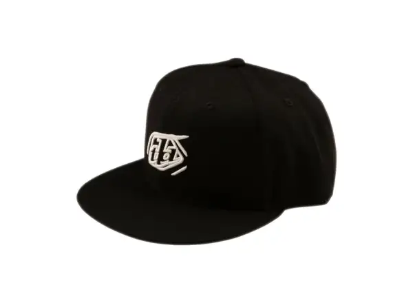 Troy Lee Designs Flat Bill Badge czapka z daszkiem Black