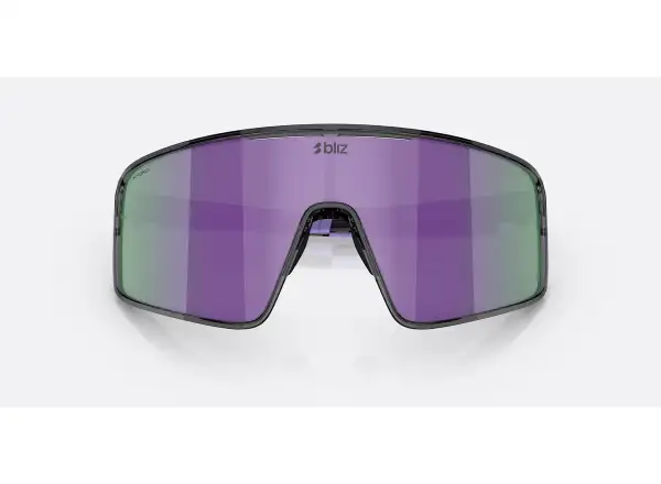 Bliz P001s okulary przeciwsłoneczne Crystal Black/Grey Purple Multi