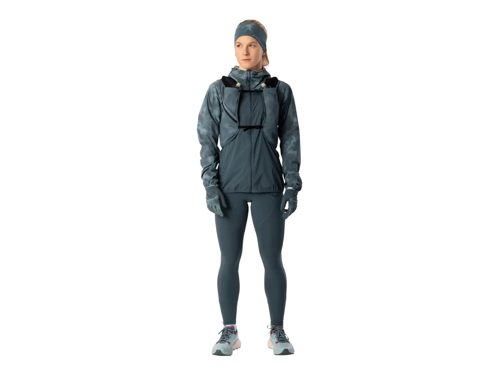 Dynafit Trail 6 Reflective kamizelka do biegania Cinder/Smoke Blue