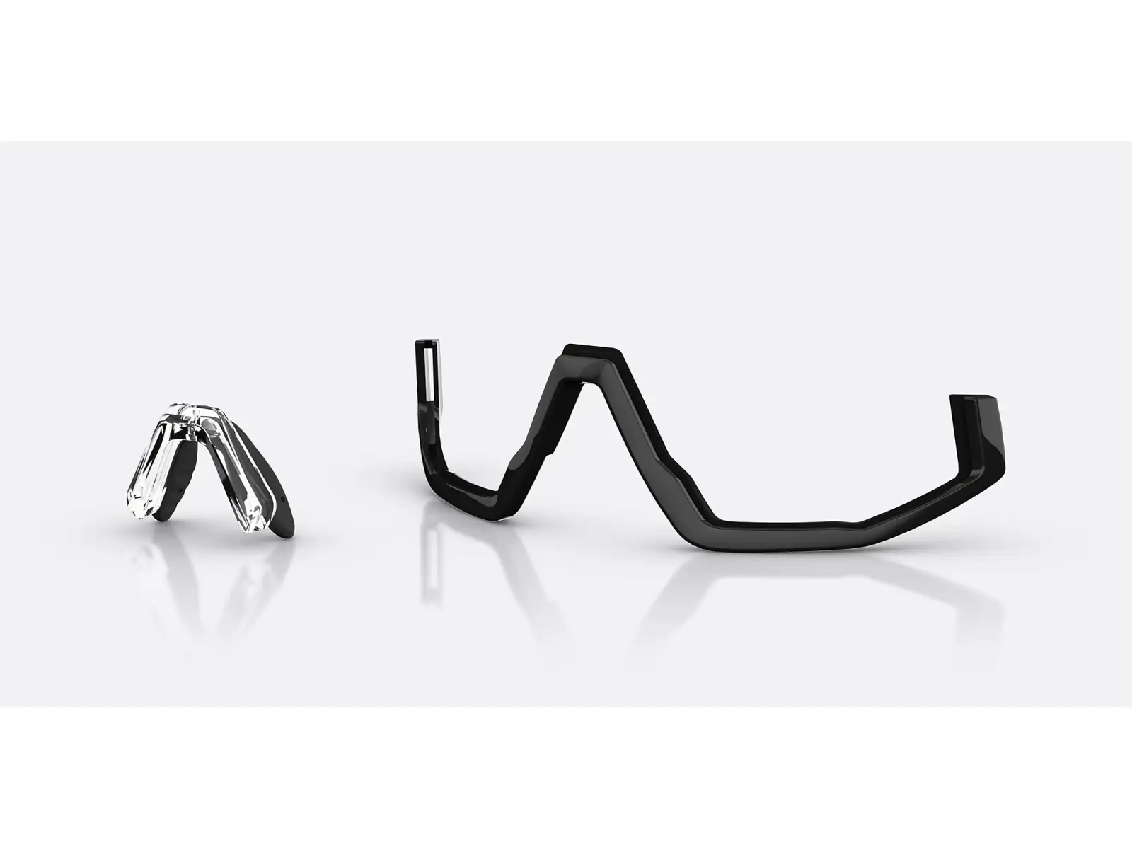 Bliz Fusion okulary przeciwsłoneczne Transparent White/Brown Green Multi