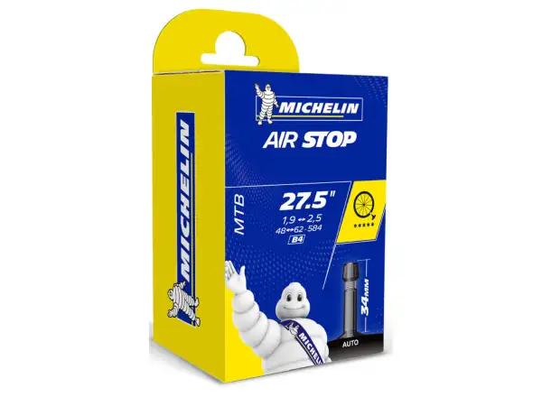 Michelin Air Stop 27,5x1,85-2,40" MTB dętka zawór samochodowy 48 mm
