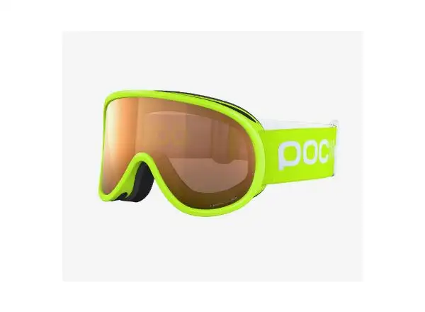 POC POCito Retina dziecięce gogle narciarskie Fluorescent Yellow/Green rozm. Uni