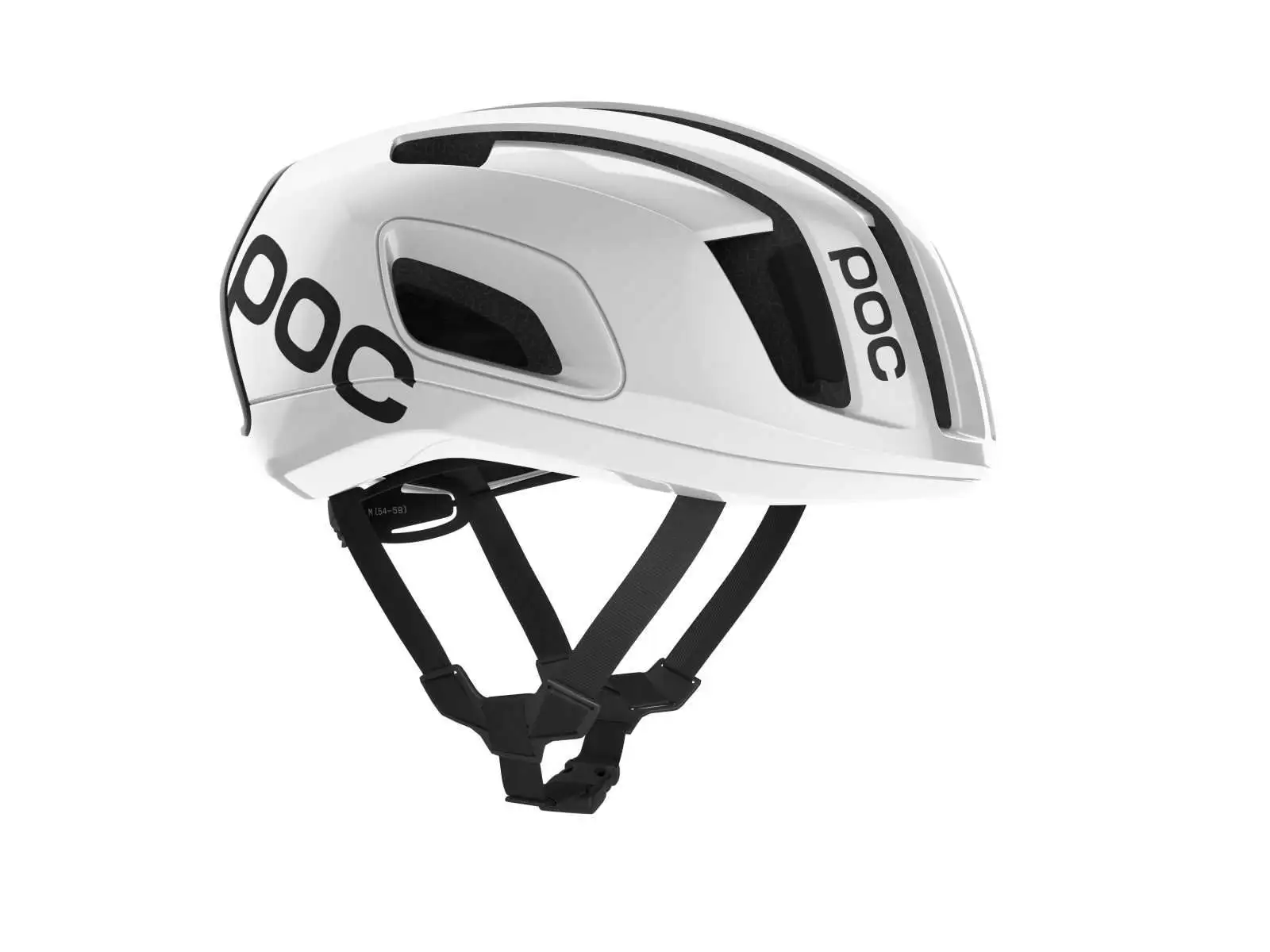 POC Cytal kask szosowy Hydrogen White/Uranium Black Matt/Logo