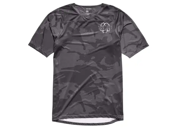 Troy Lee Designs Skyline męska koszulka z krótkim rękawem Shadow Camo Carbon