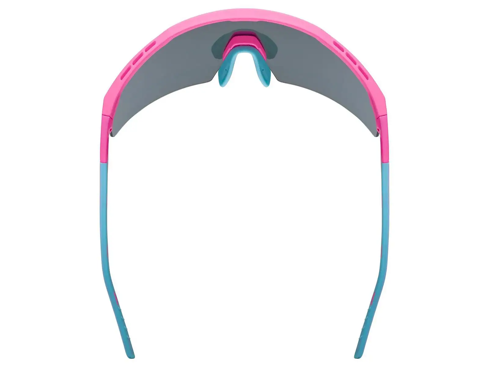 Uvex Flowline okulary przeciwsłoneczne Pink Matt/Mirror Blue