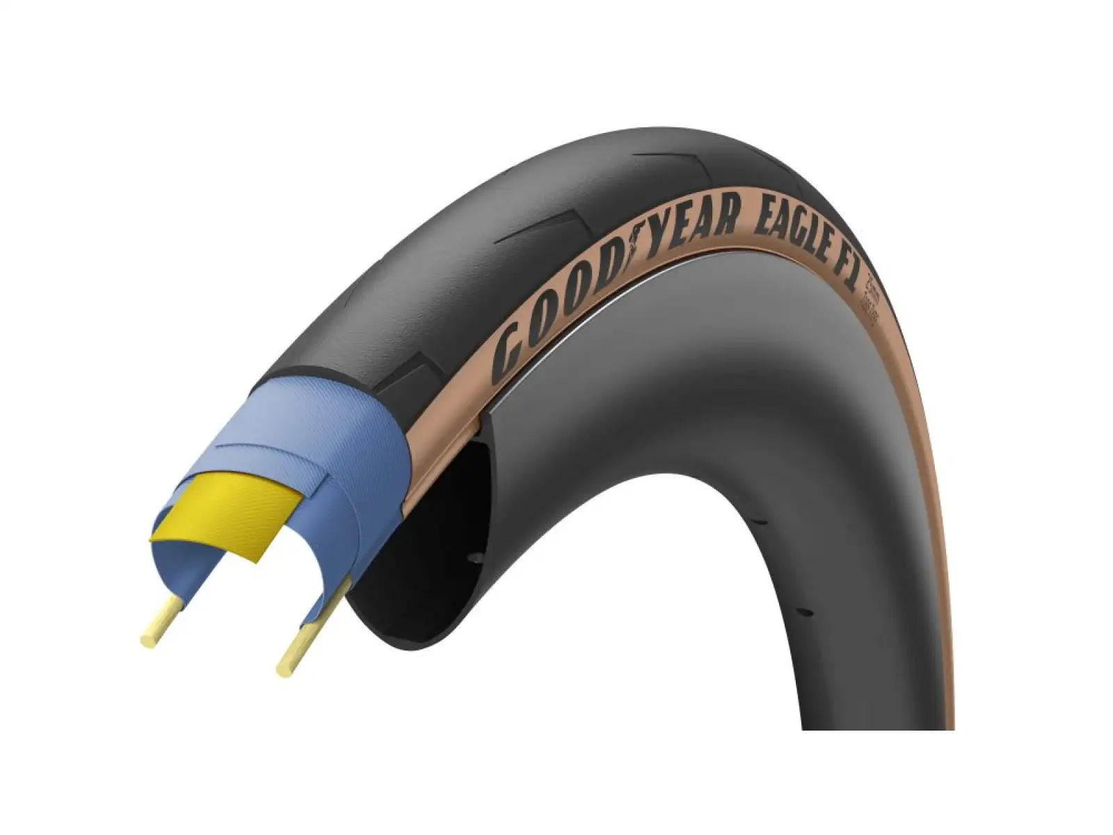 Goodyear Eagle F1 szosowa opona kevlar Transparent