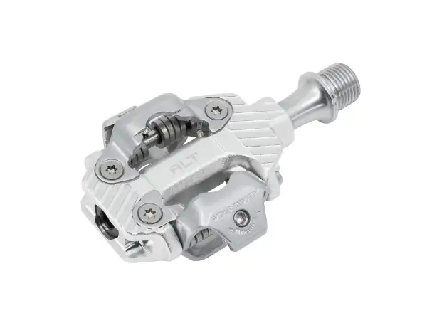 Wolf Tooth ALT XC Clipless Performance pedały raw silver