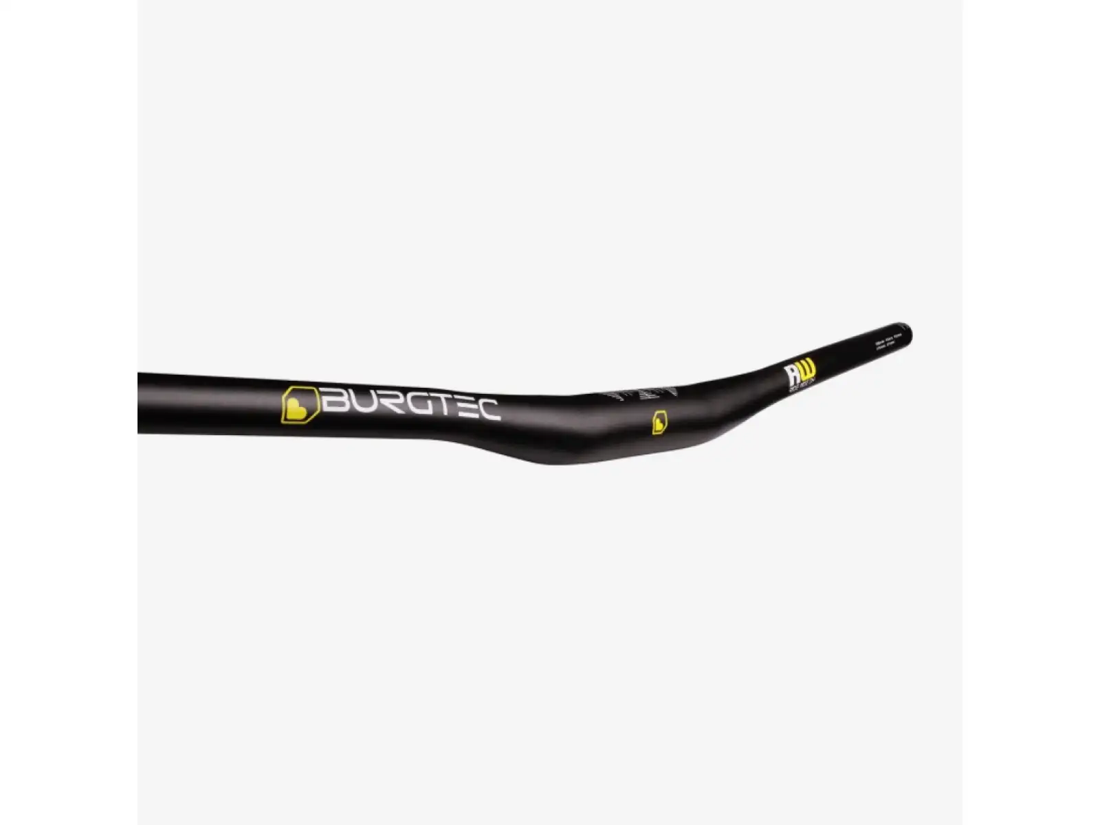 Burgtec Ride Wide DH Alloy MTB kierownica 35/800 mm czarna