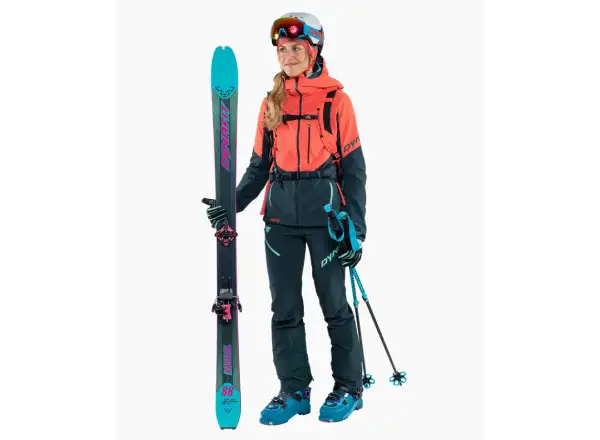 Dynafit Radical Infinium Hybrid damskie spodnie Blueberry/Marine Blue