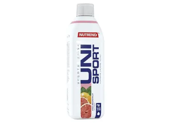 Nutrend Unisport 1l różowy grejpfrut