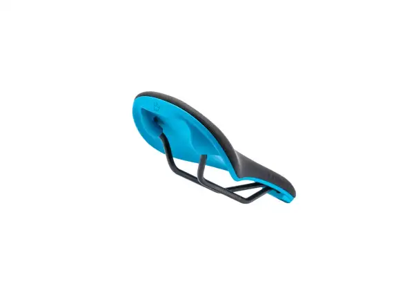 Peatys Monarch siodło CR-MO Rail / Nylon Base Turquoise