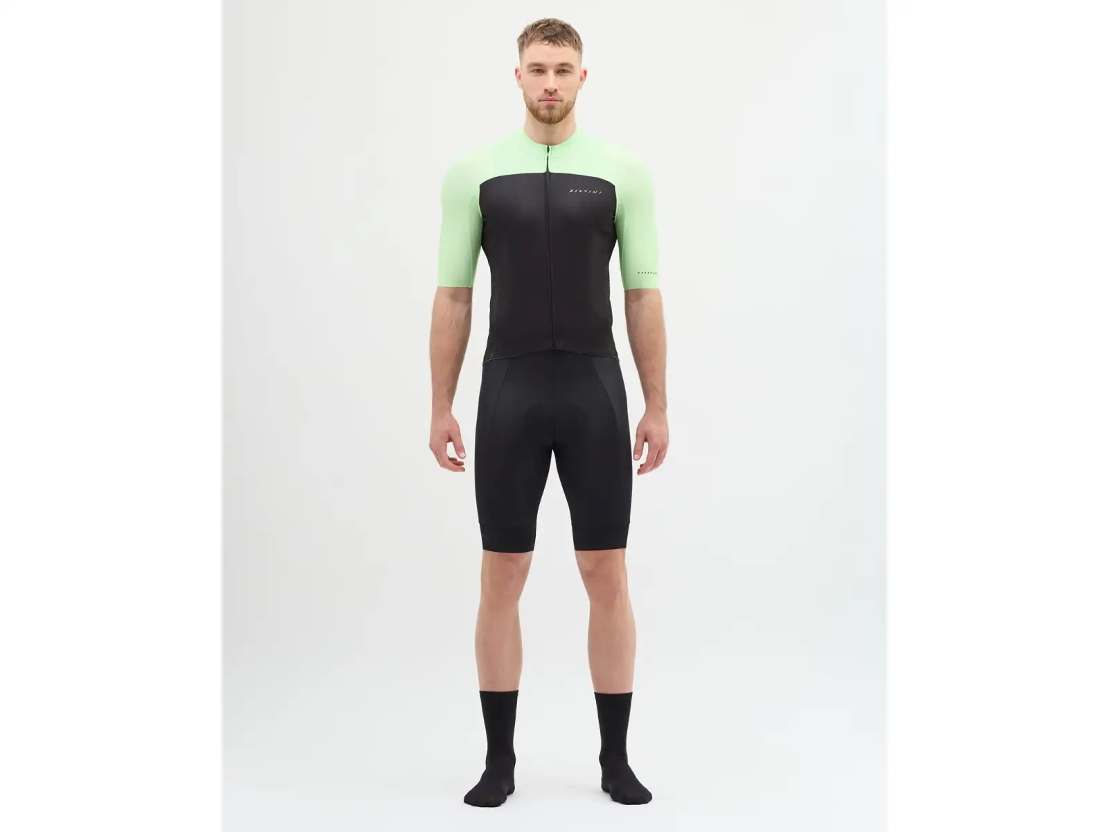 Silvini Stelvio męska koszulka Green/Black