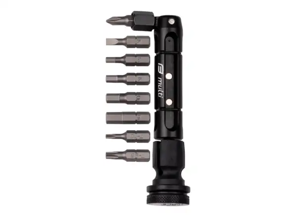 Force Multitool Bar zestaw narzędzi do kierownicy 6 funkcji czarna