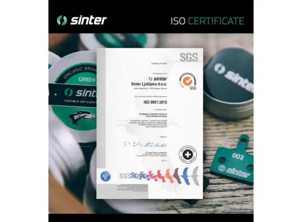 Sinter SRAM Elixir Trail, G2, Guide klocki hamulcowe półmetaliczne czarna