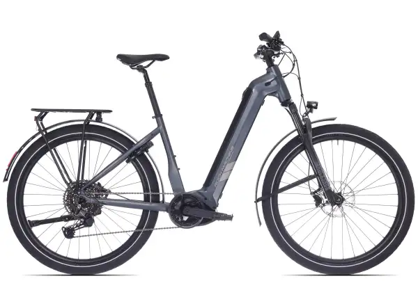 Rock Machine eRokk B90 City niskonastupowy rower elektryczny Matte Nightstrom Blue