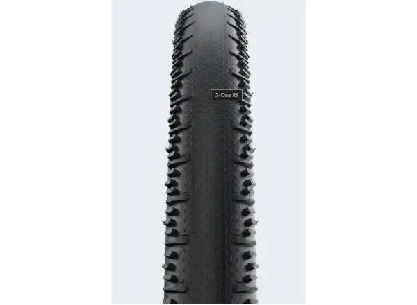 Schwalbe G-ONE RS PRO V-Guard 40-622 opona gravel kevlar, TLR, E-25, Addix Race, czarna