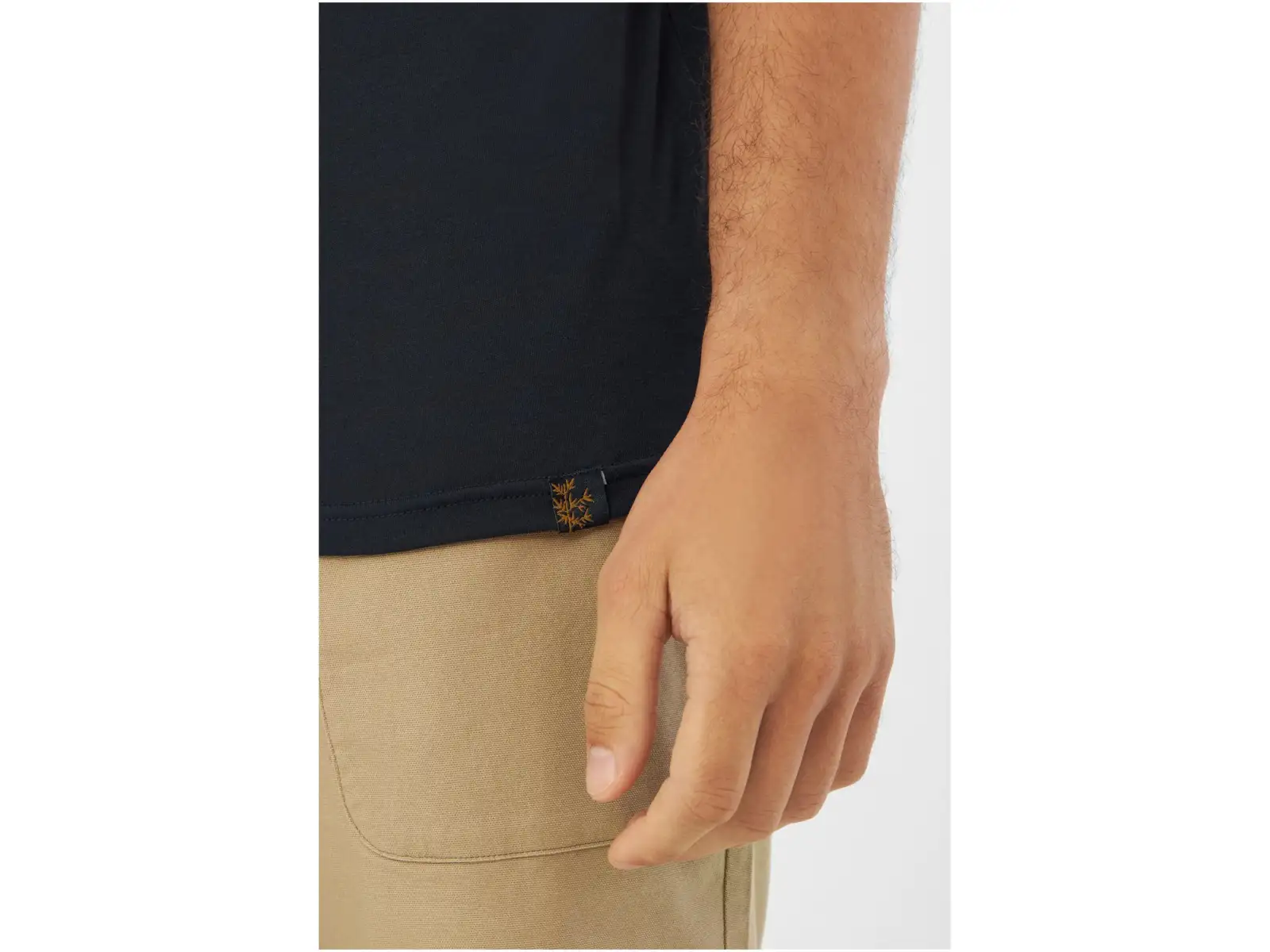 Viking Rune męska koszulka krótki rękaw navy/light brown