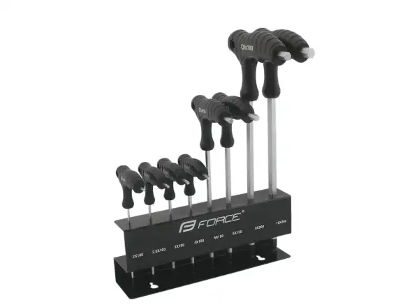 Force zestaw 8 imbusów 2-10 mm ze stojakiem