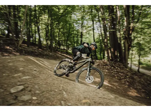 Force MTB Move męska koszulka z krótkim rękawem ciemnozielona