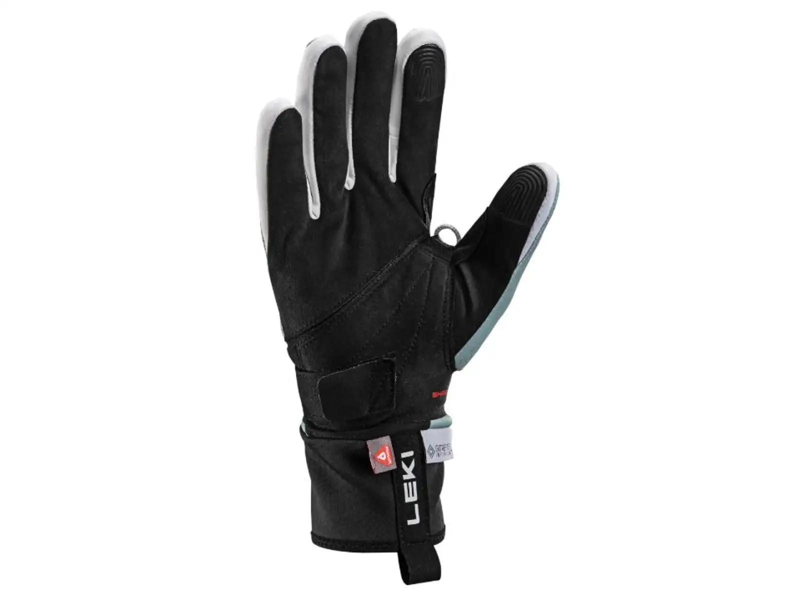 Leki PRC ThermoPlus Shark Women rękawice biegowe Black/Ice green