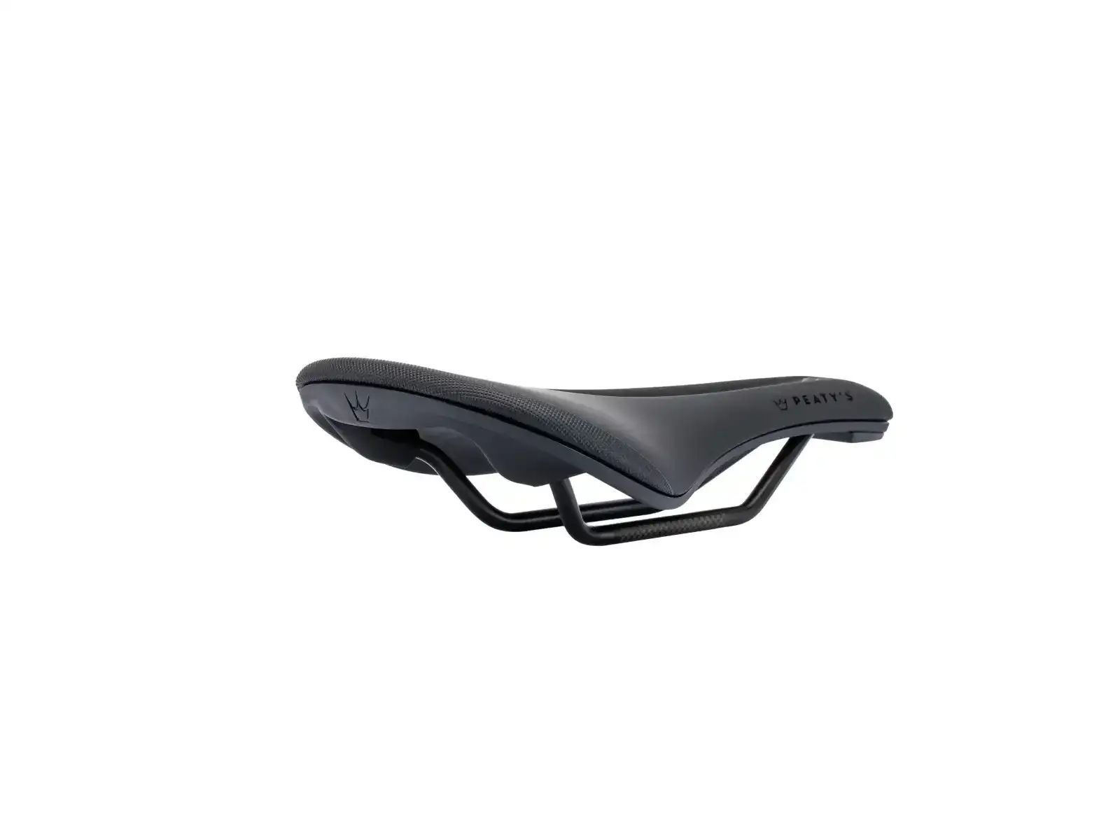 Peatys Monarch siodełko CR-MO Rail / Nylon Base Black