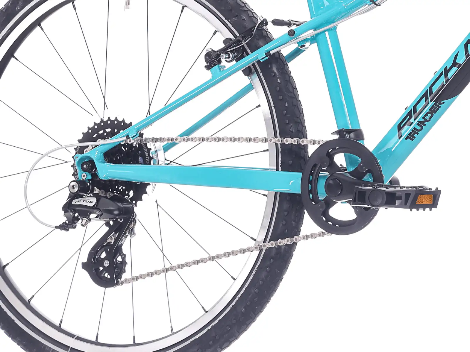 Rock Machine Thunder Jr. 24 VB rower dziecięcy Jade Blue