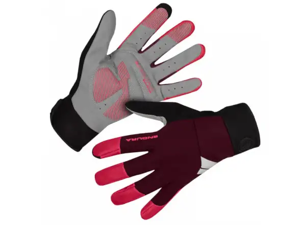 Endura Windchill damskie rękawice Aubergine