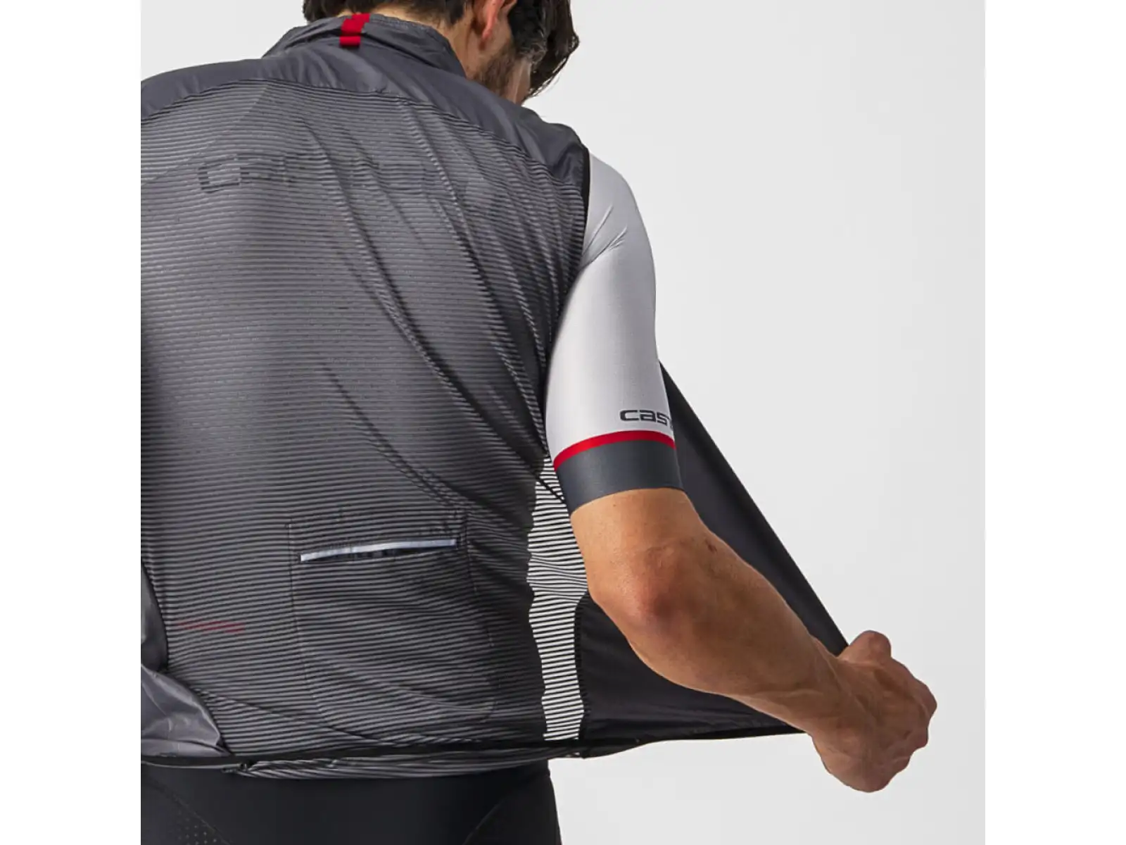 Castelli Aria męska kamizelka Dark Grey