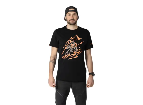 Dynafit Blacklight Cotton koszulka męska z krótkim rękawem Black Out