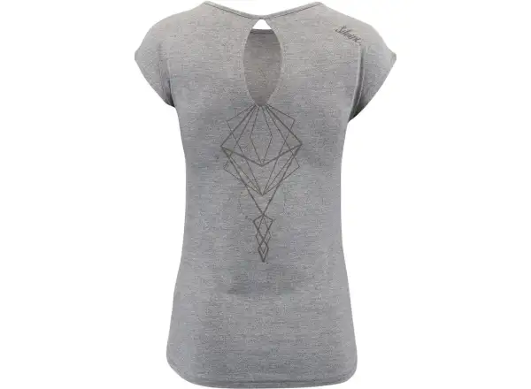 Silvini Calcinara damski dres krótki rękaw charcoal/cloud