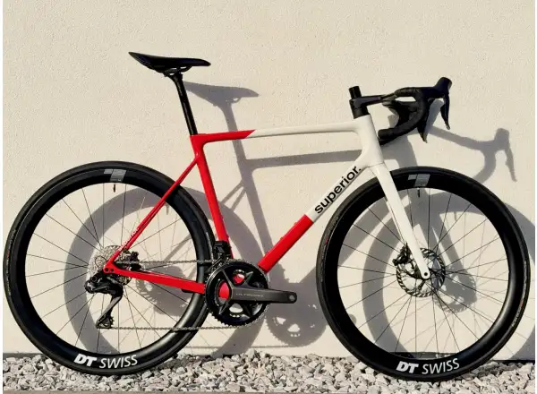 Superior RR 9.8 rower szosowy Gloss Red / White SPRAWDZONE